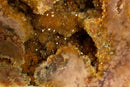 Pink Amethyst Geode with Dove of Peace Natural Drawing collective