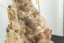 Lavender Amethyst Flower Rosette Plate Cluster with Calcite Inclusions, collective