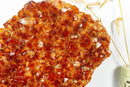Deep Orange Citrine Cluster with X Large Citrine Points, Aaa Collection Grade collective