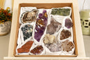Amethyst Flat Box of Rare and Collectible Amethysts collective