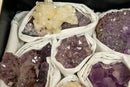 Amethyst Flat Box of Rare and Collectible Amethysts collective