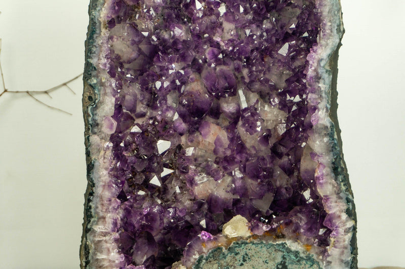 Amethyst Cathedral Geode, Deep Purple Aa Quality Amethyst collective