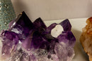 Set of Aaa Amethyst and Citrine Clusters with X Large Points collective