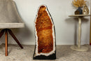 Tall Orange Citrine Cathedral Geode, X Large collective