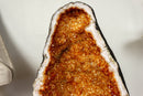 Tall Orange Citrine Cathedral Geode, X Large collective