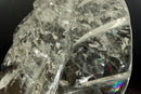 Genuine Diamantina Quartz Leaf, Hand Carved Crystal Art