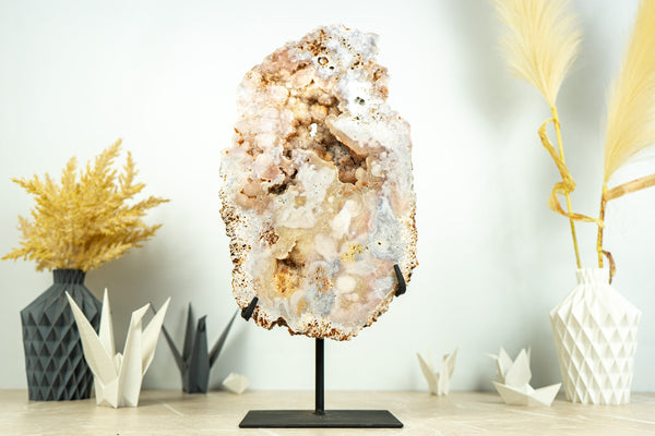 Super Extra Pink Amethyst Geode, Pink Amethyst Druzy, Rose Amethyst Cluster - 3.6 Kg - 7.8 lb