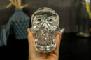 Natural Diamantina Quartz Crystal Skull filled with Rainbows