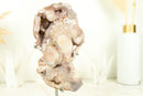 Small Natural Pink Amethyst Geode with Pink Amethyst Druzy, Ethically Sourced