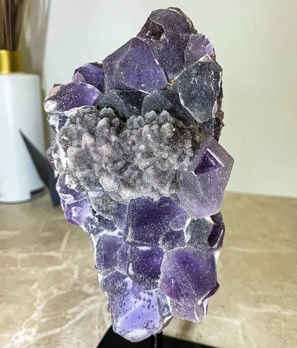 Why Sugar Amethyst Is the Perfect Crystal for Spiritual Growth and Calm - E2D Crystals & Minerals