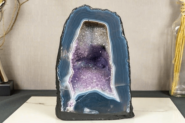 Shop Amethyst Cathedral Geode Crystals from E2D Crystals & Minerals - E2D Crystals & Minerals