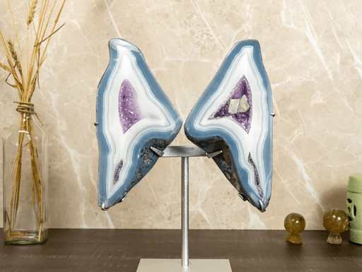 Shop Agate Slices: Natural Crystal Slices for Decor and Collections - E2D Crystals & Minerals