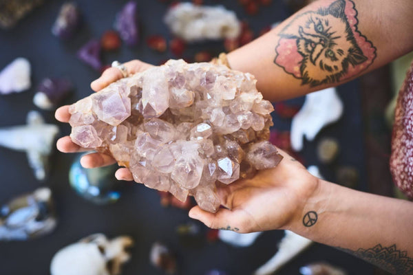 Feel the Magic of the Pink Amethyst Sphere and Fill Your Home with Peace and Light - E2D Crystals & Minerals