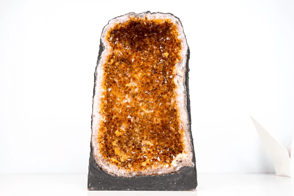 Get Citrine Geode Online with Wealth, Energy, and  Balance - E2D Crystals & Minerals