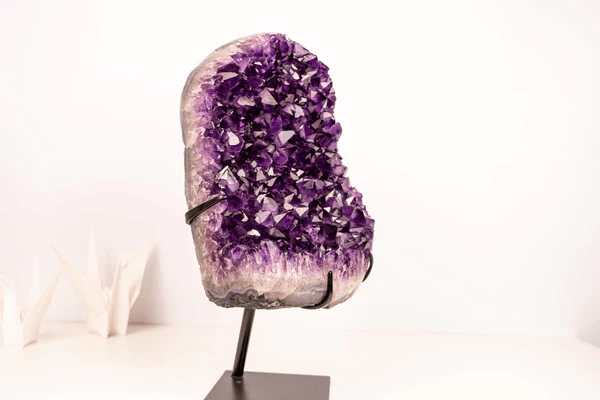 Bring Home the Beauty of Nature with Natural Amethyst Clusters - E2D Crystals & Minerals