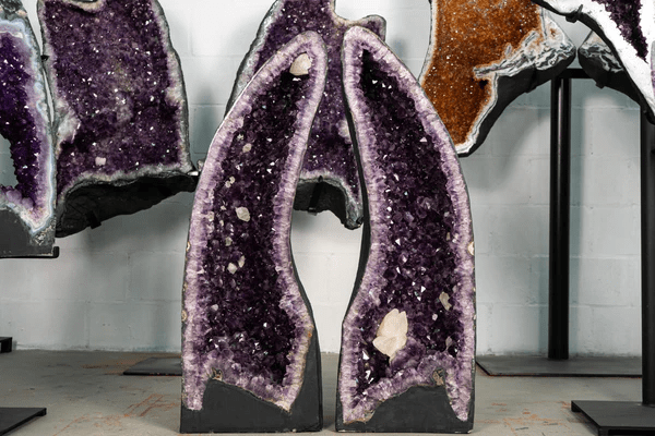 Shop Luxury Amethyst Cathedral Geodes with Free Shipping - E2D Crystals & Minerals