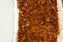 Citrine Cathedral Geode, AAA Quality, Deep Orange Cognac Citrine