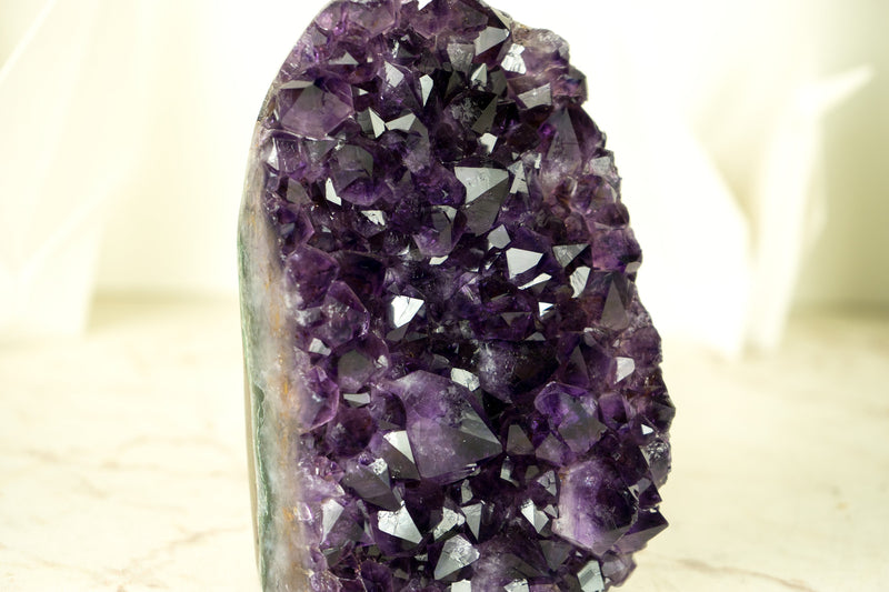Natural AAA Amethyst Cluster, with Sparkly Grape Jelly Amethyst Points