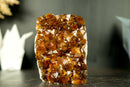 Small Natural Hgh-Grade Citrine Cluster with Sparkly Madeira Citrine Druzy - E2D Crystals & Minerals