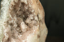 Small Pink Amethyst Geode with Natural Sparkly Pink Amethyst Druzy, Self Standing - 2.5 Kg - 5.4 lb