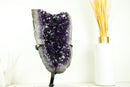 High-Grade Amethyst Cluster with AAA Grape-Jelly Amethyst Druzy, Dark Saturated Purple - 5.9 Kg - 13.0 lb