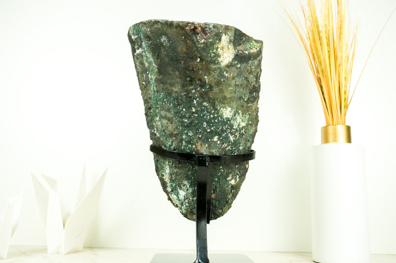 Hochwertiger Amethyst-Cluster mit AAA-Traubengelee-Amethyst-Drusen, dunkles gesättigtes Lila – 5,9 kg – 13,0 lb
