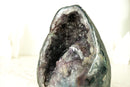 Small Natural Purple Amethyst Geode, Rare Amethyst with Rare Druzy Formation