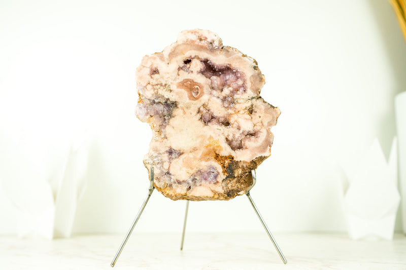 Small Pink Amethyst Geode Slab