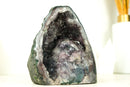 Small Natural Purple Amethyst Geode, Rare Amethyst with Rare Druzy Formation