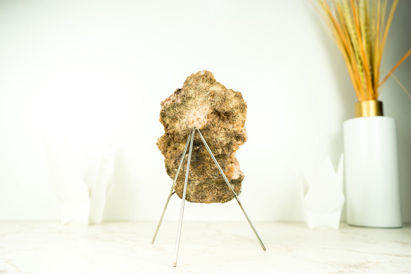 Small Pink Amethyst Geode Slab