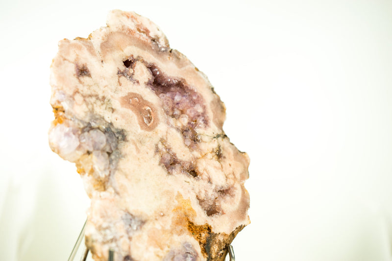 Small Pink Amethyst Geode Slab