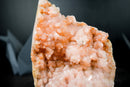 Spectacular Pink Amethyst Geode, Self-Standing with Rare Natural Rose Amethyst Druzy