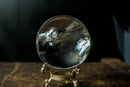 Flawless Water Clear Quartz Sphere - Super Extra Crystal Quartz Ball from Diamantina