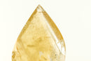 High-Grade Natural Citrine Flame Sculpture on Stand