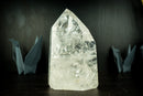 Gorgeous Large Natural Clear Quartz Tower with High-Grade Clear Crystal, Energetic Crystal from Diamantina