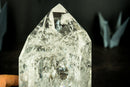 Gorgeous Large Natural Clear Quartz Tower with High-Grade Clear Crystal, Energetic Crystal from Diamantina