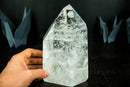 Gorgeous Large Natural Clear Quartz Tower with High-Grade Clear Crystal, Energetic Crystal from Diamantina