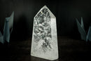 Large Crystal Clear Quartz Tower Generator from Diamantina