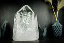 XXL Gorgeous Natural Clear Quartz Tower with Transparent Clear Crystal