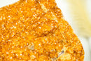 Statement Citrine Cluster Featuring Golden - Orange Druzy and Calcite after Galaxy Citrine Druzy – Collector's Grade, X - Large - 56 Lb. - E2D Crystals & Minerals