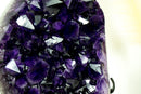 AAA Amethyst Cluster with Large, Luxurious Grape Jelly Purple Druzy Points
