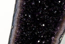 Pair of Tall AAA Amethyst Cathedral Geodes with Grape Jelly Purple Sparkling Druzy - E2D Crystals & Minerals