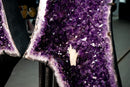 X - Large 6.1ft Deep Purple Amethyst Butterfly Wings (460 lb) - Statement Geode For Healing, Interior Decor - E2D Crystals & Minerals