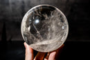 Large Natural Quartz Sphere from Diamantina, Brazil - 5.5 Lbs - E2D Crystals & Minerals