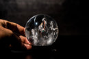 Natural Water - Clear Quartz Sphere – 95%+ Flawless from Diamantina - E2D Crystals & Minerals