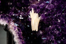 X - Large 6.1ft Deep Purple Amethyst Butterfly Wings (460 lb) - Statement Geode For Healing, Interior Decor - E2D Crystals & Minerals