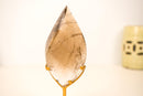 Natural High - Grade Smoky Quartz Flame Generator with Light Citrine Smoky Color, Natural & Ethical - 480g - 1.1 lb - E2D Crystals & Minerals
