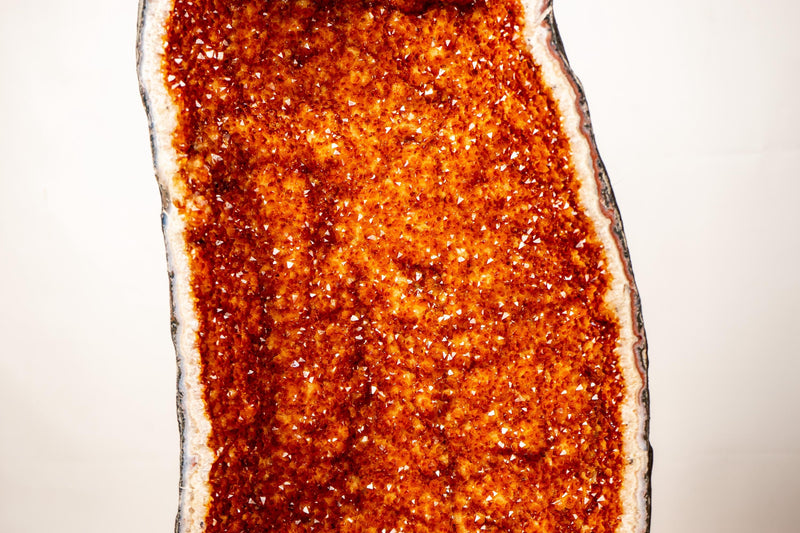 Large Citrine Cathedral Geode – AAA - Grade Madeira Citrine for Collection, Luxury Décor & Energy Work - (50 kg / 108 lb) - E2D Crystals & Minerals