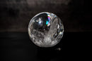 Natural Clear Quartz Sphere – AAA - Grade Crystal Ball, from Diamantina, Brazil - E2D Crystals & Minerals