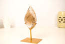 Natural High - Grade Smoky Quartz Flame Generator with Light Citrine Smoky Color, Natural & Ethical - 480g - 1.1 lb - E2D Crystals & Minerals